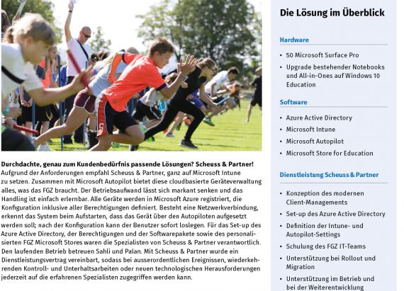 Referenztexte für die Scheuss & Partner AG